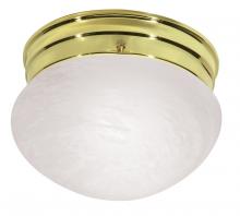 Nuvo SF76/672 - 1 LIGHT SMALL MUSHROOM FLUSH