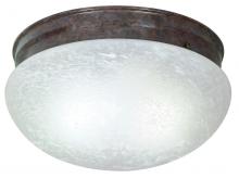 Nuvo SF76/676 - 2 LIGHT LARGE MUSHROOM FLUSH