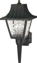 Nuvo SF77/852 - 1 LT MANSARD POLY WALL LANTERN