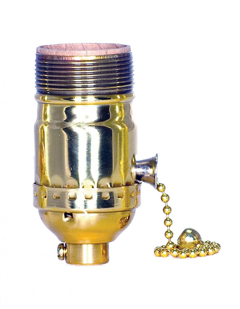 PL S.B. PULL CHAIN SKT 1/8 CAP<span class=' ItemWarning' style='display:block;'>Item is usually in stock, but we&#39;ll be in touch if there&#39;s a problem<br /></span>