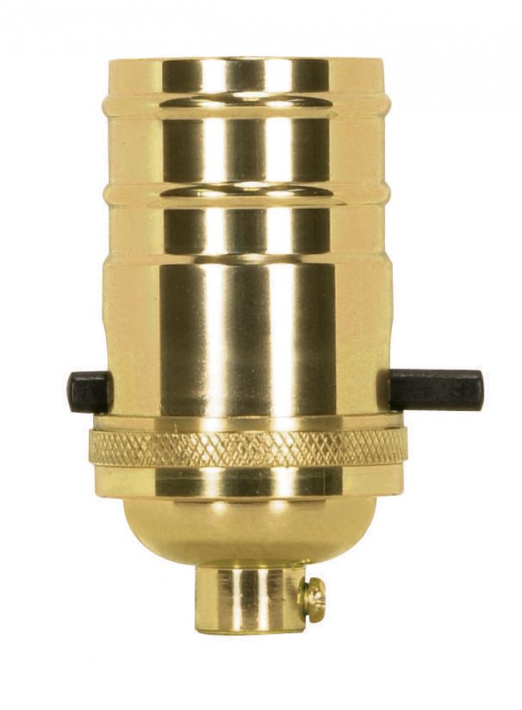 PL CAST BRASS PUSH THRU SKT<span class=' ItemWarning' style='display:block;'>Item is usually in stock, but we&#39;ll be in touch if there&#39;s a problem<br /></span>