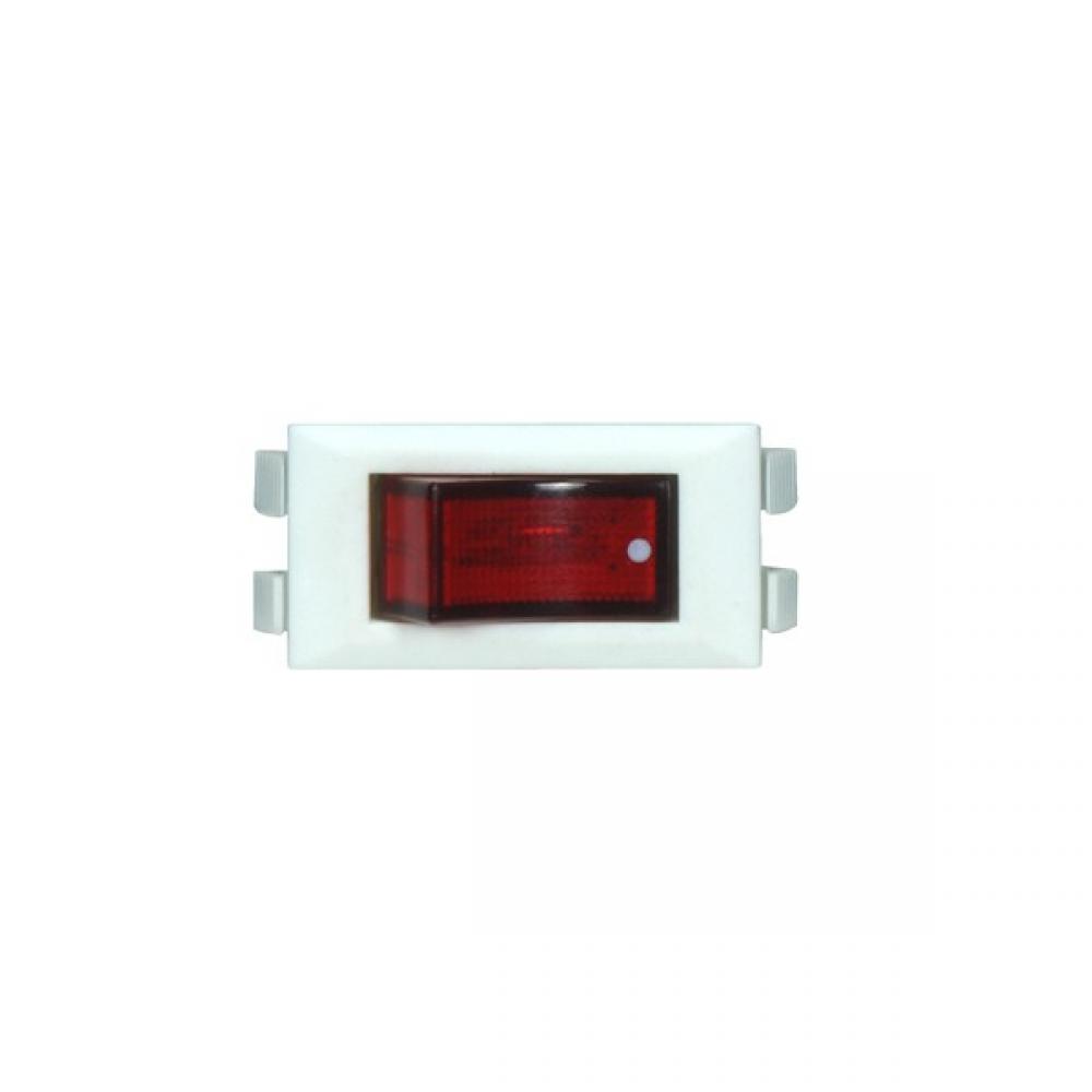 WHITE ROCKER ON/OFF LIGHTED SW<span class=' ItemWarning' style='display:block;'>Item is usually in stock, but we&#39;ll be in touch if there&#39;s a problem<br /></span>