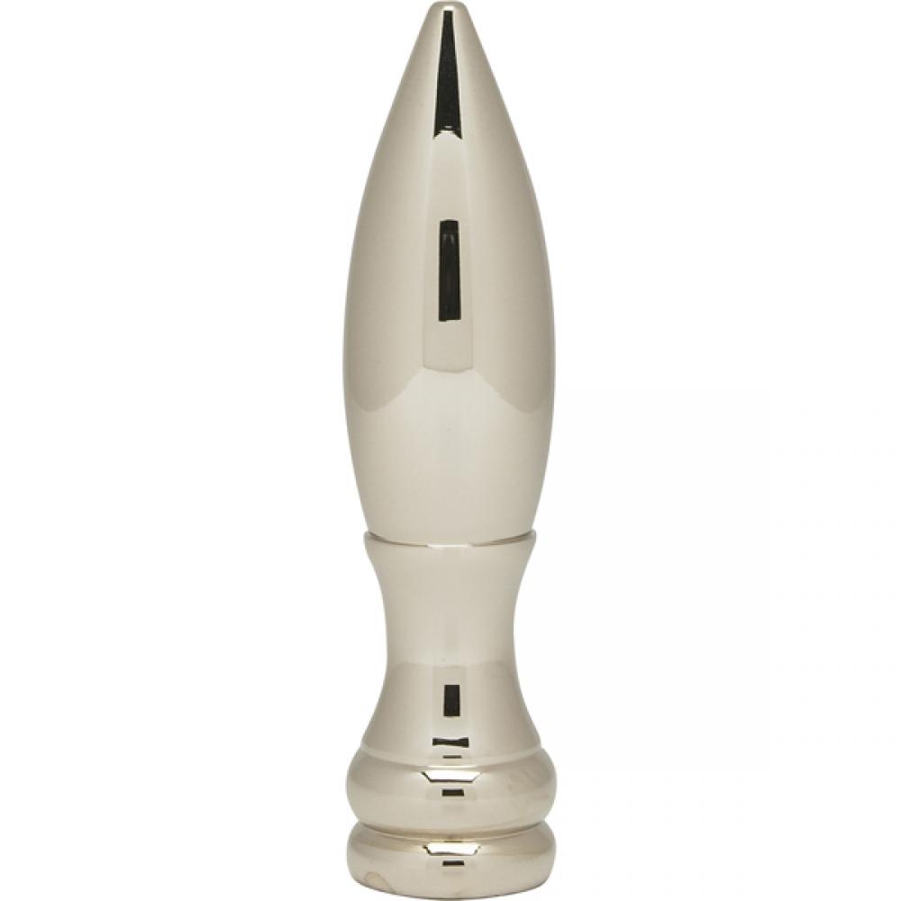 2&#34; BULLET NICKEL FINIAL<span class=' ItemWarning' style='display:block;'>Item is usually in stock, but we&#39;ll be in touch if there&#39;s a problem<br /></span>