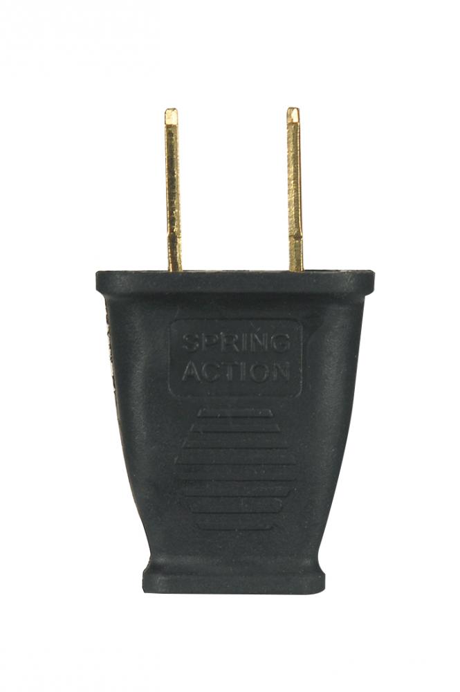 BLACK PLUG2 POLE 2 WIRE<span class=' ItemWarning' style='display:block;'>Item is usually in stock, but we&#39;ll be in touch if there&#39;s a problem<br /></span>