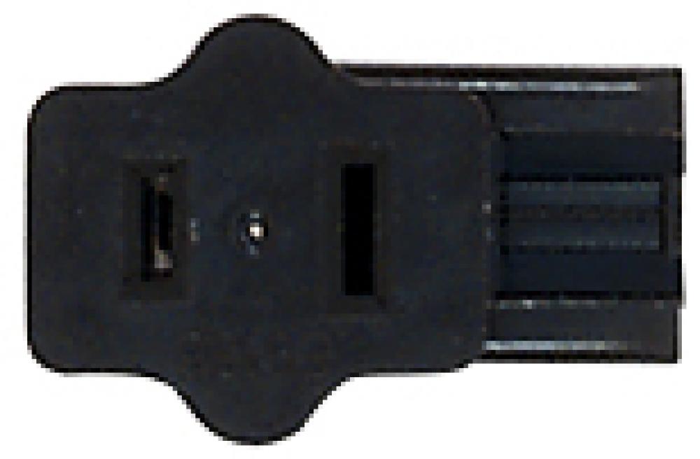 BLACK FEMALE SPT-1 PLUG<span class=' ItemWarning' style='display:block;'>Item is usually in stock, but we&#39;ll be in touch if there&#39;s a problem<br /></span>