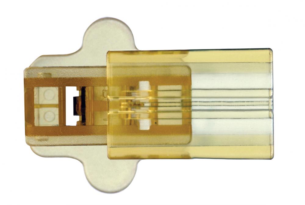 CLEAR GOLD FEMALE SPT-2 PLUG<span class=' ItemWarning' style='display:block;'>Item is usually in stock, but we&#39;ll be in touch if there&#39;s a problem<br /></span>