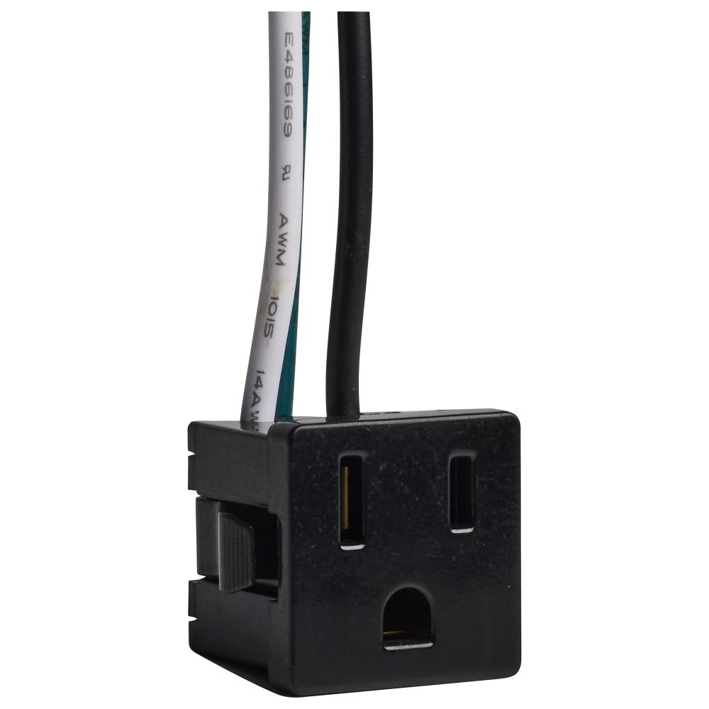 BLK SNAP-IN CONV OUTLET 14 GA<span class=' ItemWarning' style='display:block;'>Item is usually in stock, but we&#39;ll be in touch if there&#39;s a problem<br /></span>