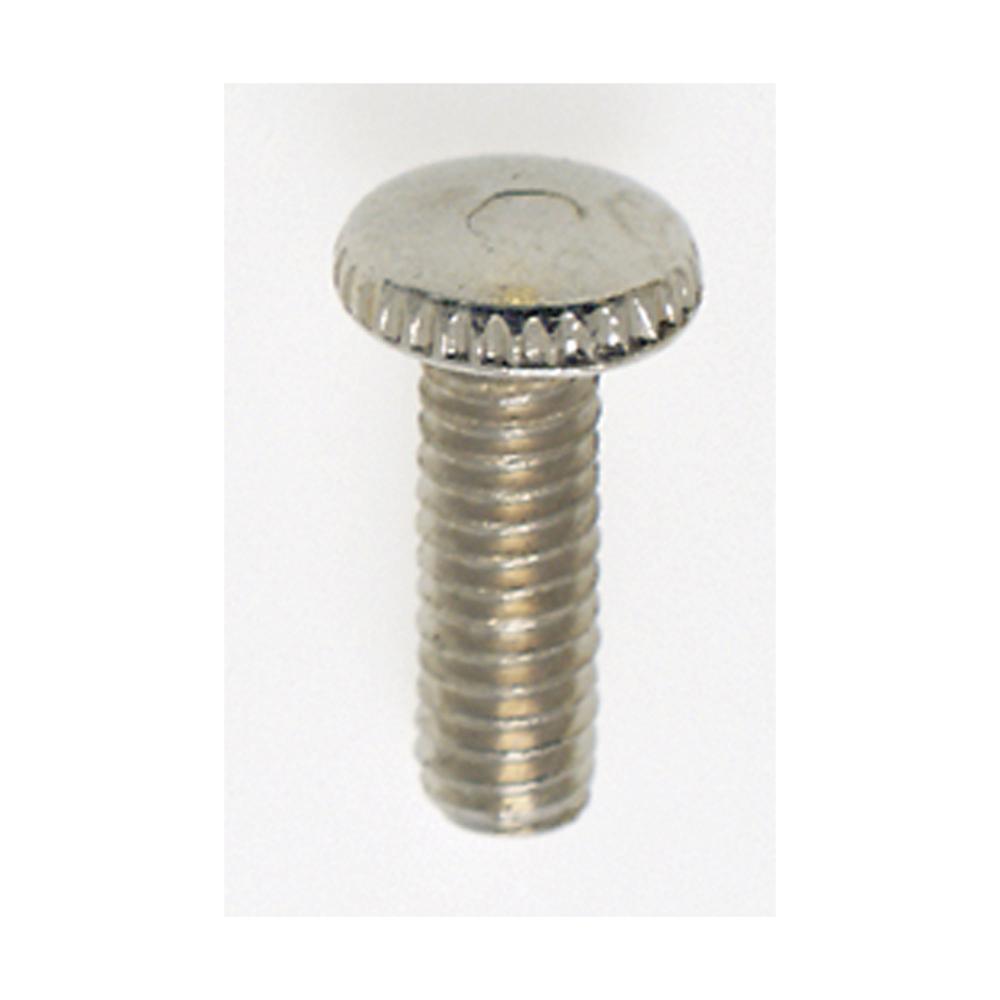 1/2&#34; KNURLED 8/32 SC NICKEL FI<span class=' ItemWarning' style='display:block;'>Item is usually in stock, but we&#39;ll be in touch if there&#39;s a problem<br /></span>