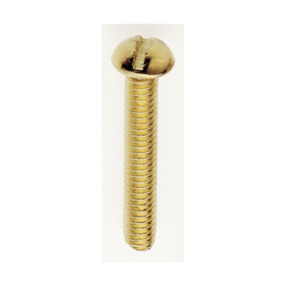 1&#34; BR PLTD 8/32 RH SCREW<span class=' ItemWarning' style='display:block;'>Item is usually in stock, but we&#39;ll be in touch if there&#39;s a problem<br /></span>