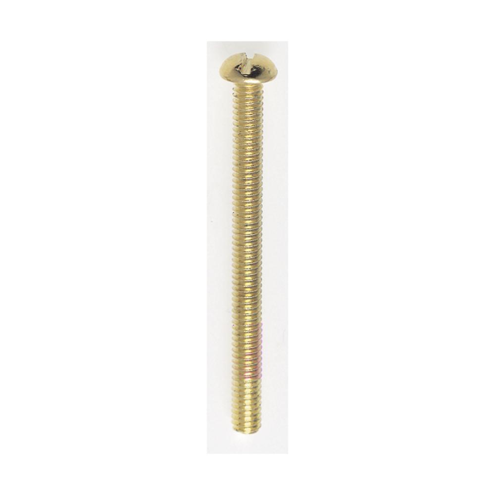 2&#34;BR PLTD 8/32 RH SCREW<span class=' ItemWarning' style='display:block;'>Item is usually in stock, but we&#39;ll be in touch if there&#39;s a problem<br /></span>