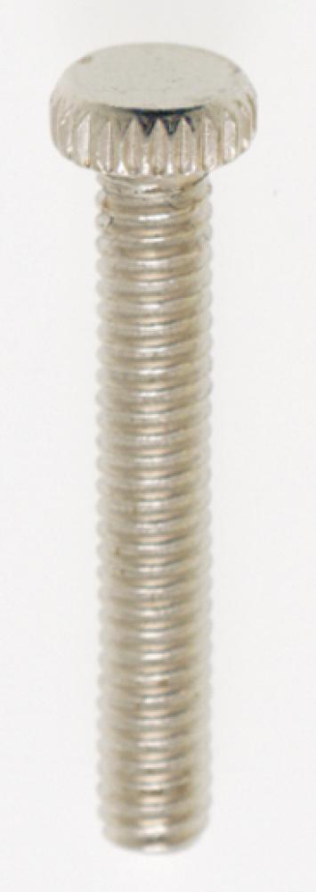 1&#34;KNURLED 8/32 NICKEL PLTD SC<span class=' ItemWarning' style='display:block;'>Item is usually in stock, but we&#39;ll be in touch if there&#39;s a problem<br /></span>