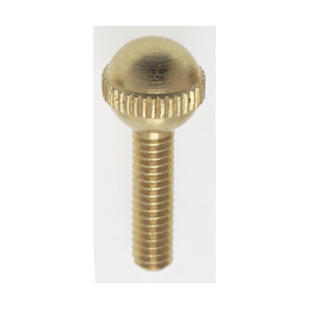 8/32 X 5/8 BR THUMB SCREW<span class=' ItemWarning' style='display:block;'>Item is usually in stock, but we&#39;ll be in touch if there&#39;s a problem<br /></span>