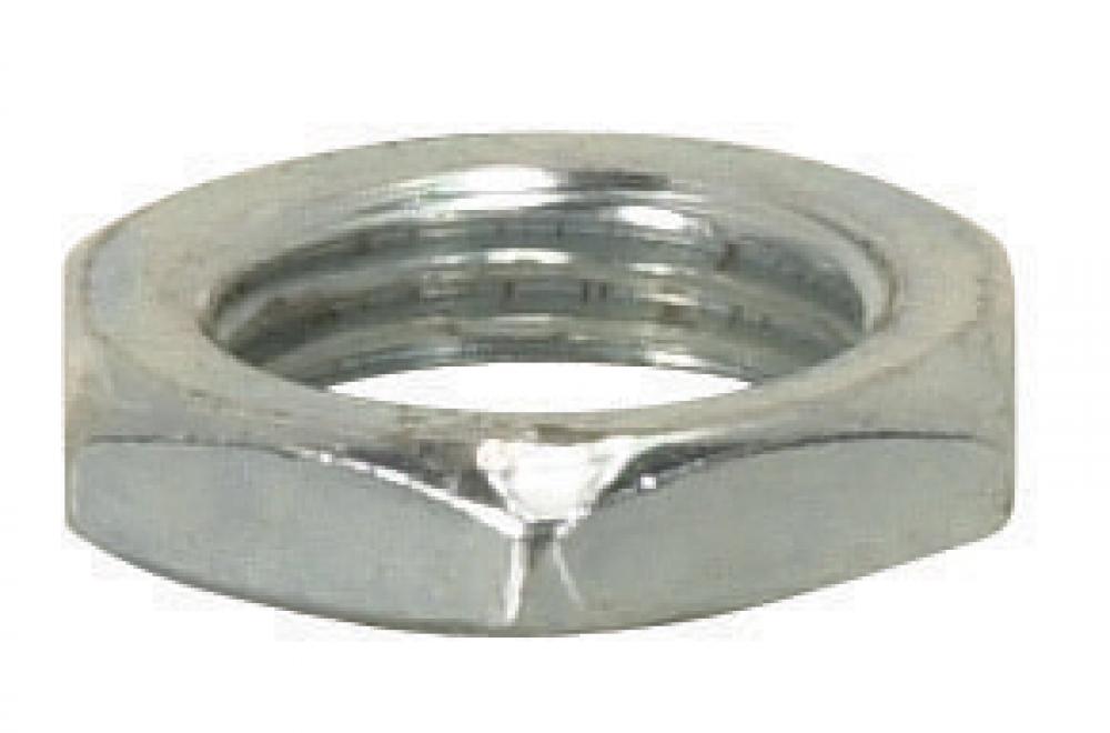 1/8 IP STEEL LOCKNUT ZINC PL R<span class=' ItemWarning' style='display:block;'>Item is usually in stock, but we&#39;ll be in touch if there&#39;s a problem<br /></span>