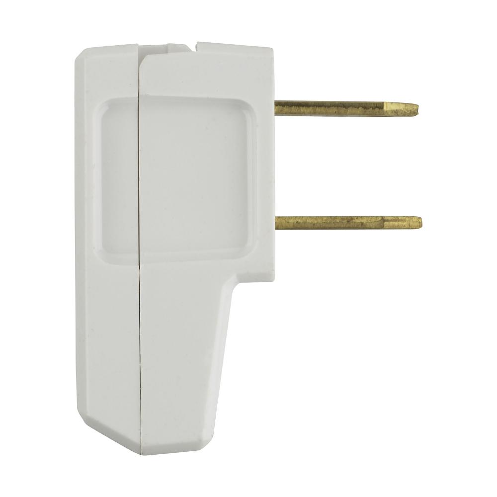 WHITE SUPER PLUG FOR 18/2 SPT-<span class=' ItemWarning' style='display:block;'>Item is usually in stock, but we&#39;ll be in touch if there&#39;s a problem<br /></span>