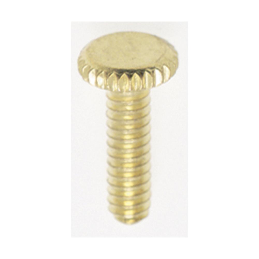 6/32 1/2&#34; KNURLED THUMB SCREW<span class=' ItemWarning' style='display:block;'>Item is usually in stock, but we&#39;ll be in touch if there&#39;s a problem<br /></span>