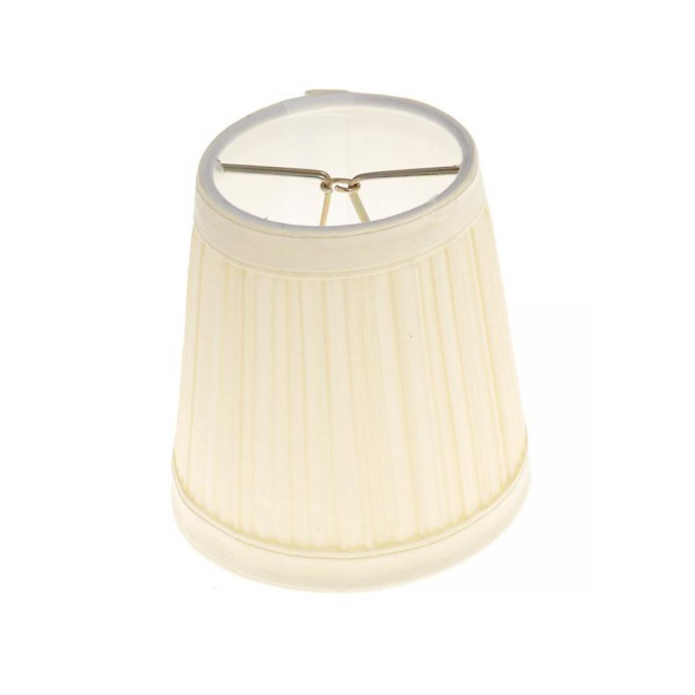 BEIGE PLEATED CLIP-ON SHADE<span class=' ItemWarning' style='display:block;'>Item is usually in stock, but we&#39;ll be in touch if there&#39;s a problem<br /></span>