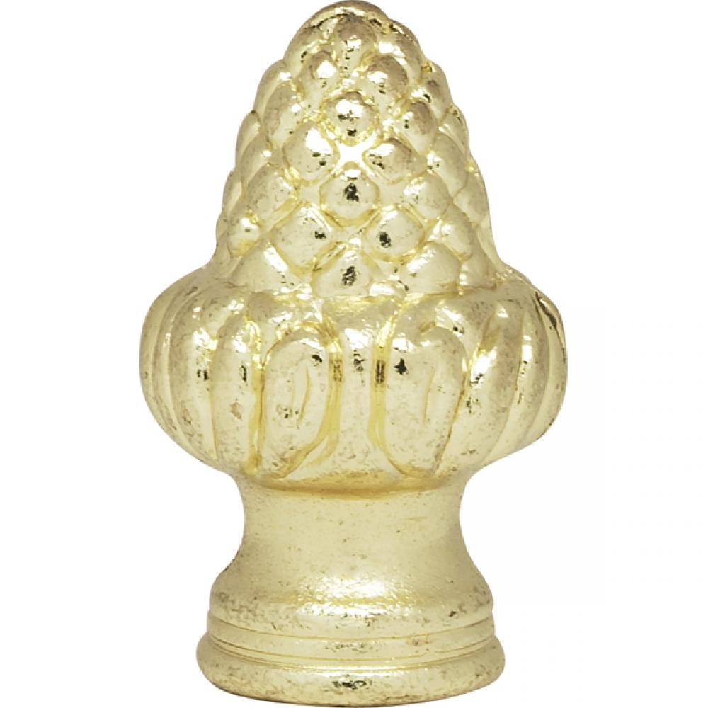 1 3/4&#34; BR FIN ACORN FINIAL<span class=' ItemWarning' style='display:block;'>Item is usually in stock, but we&#39;ll be in touch if there&#39;s a problem<br /></span>