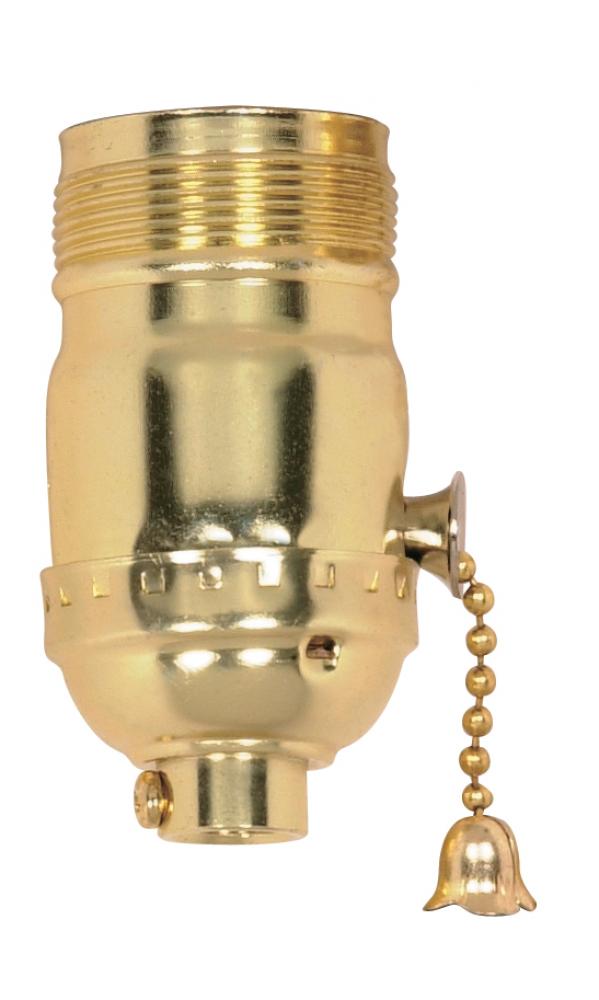 PULL CHAIN SOCKET W/UNO THREAD<span class=' ItemWarning' style='display:block;'>Item is usually in stock, but we&#39;ll be in touch if there&#39;s a problem<br /></span>