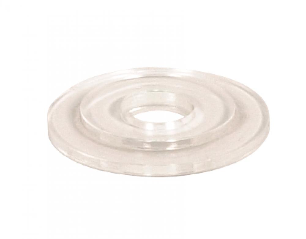 PLASTIC CRYSTAL WASHER<span class=' ItemWarning' style='display:block;'>Item is usually in stock, but we&#39;ll be in touch if there&#39;s a problem<br /></span>