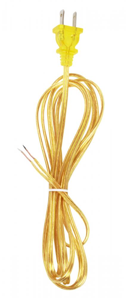 8&#39; CLEAR GOLD CORD SET SPT-1<span class=' ItemWarning' style='display:block;'>Item is usually in stock, but we&#39;ll be in touch if there&#39;s a problem<br /></span>