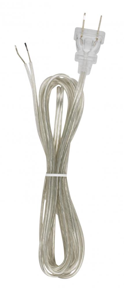 8&#39; CLEAR SILVER CORD SET SPT-1<span class=' ItemWarning' style='display:block;'>Item is usually in stock, but we&#39;ll be in touch if there&#39;s a problem<br /></span>