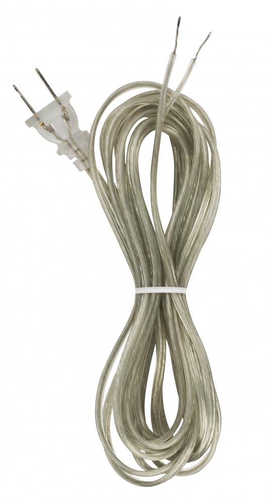 15&#39; CLEAR SILVER CORD SET SPT-<span class=' ItemWarning' style='display:block;'>Item is usually in stock, but we&#39;ll be in touch if there&#39;s a problem<br /></span>