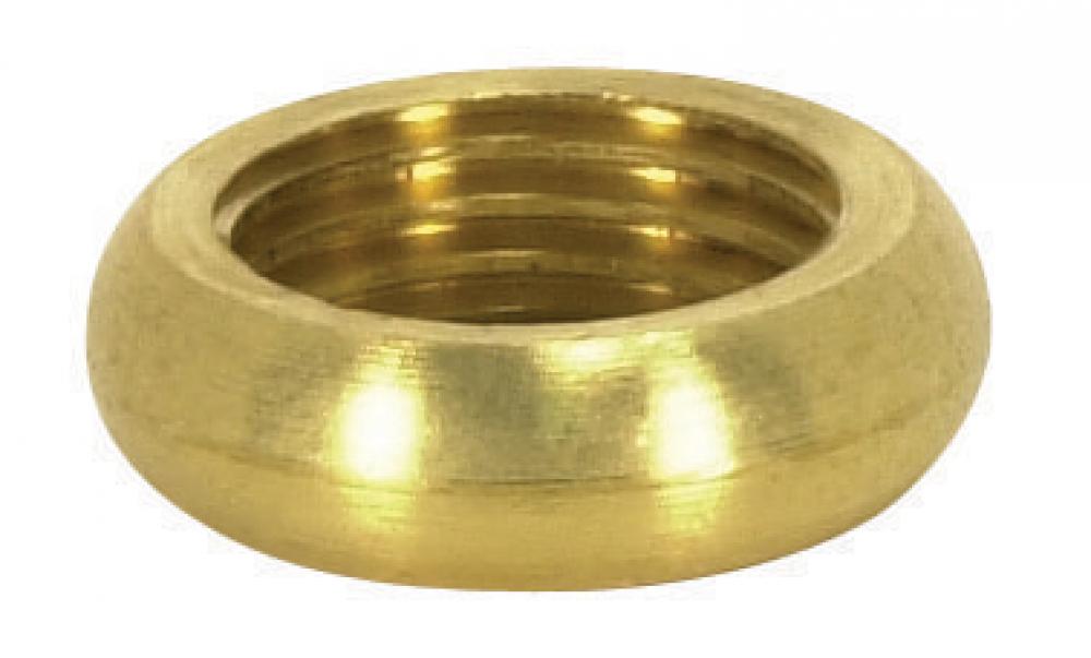 ROUND BEADED LOCKNUT BRASS 1/8<span class=' ItemWarning' style='display:block;'>Item is usually in stock, but we&#39;ll be in touch if there&#39;s a problem<br /></span>