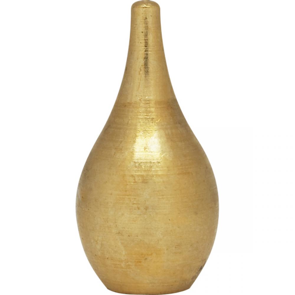 PB FINISH TEAR DROP FINIAL<span class=' ItemWarning' style='display:block;'>Item is usually in stock, but we&#39;ll be in touch if there&#39;s a problem<br /></span>