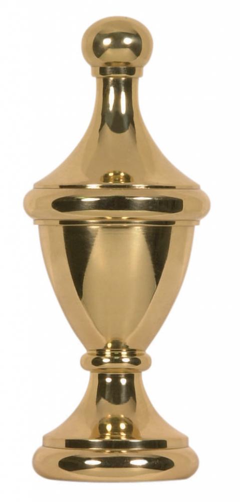 PB FINISH LARGE URN FINIAL<span class=' ItemWarning' style='display:block;'>Item is usually in stock, but we&#39;ll be in touch if there&#39;s a problem<br /></span>