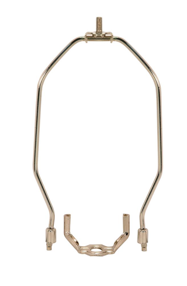 8&#34; NICKEL LIGHT DUTY HARP W/<span class=' ItemWarning' style='display:block;'>Item is usually in stock, but we&#39;ll be in touch if there&#39;s a problem<br /></span>