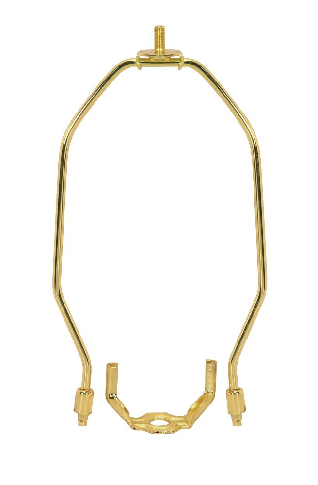 8&#34; BRASS LIGHT DUTY HARP AND<span class=' ItemWarning' style='display:block;'>Item is usually in stock, but we&#39;ll be in touch if there&#39;s a problem<br /></span>