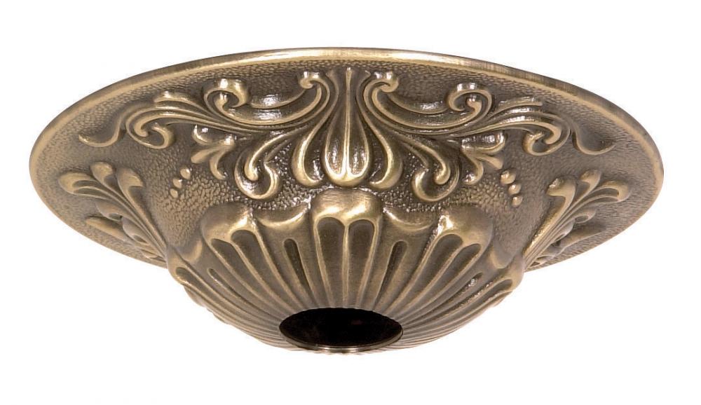 AB CAST BRASS CANOPY 5 1/2&#34;<span class=' ItemWarning' style='display:block;'>Item is usually in stock, but we&#39;ll be in touch if there&#39;s a problem<br /></span>