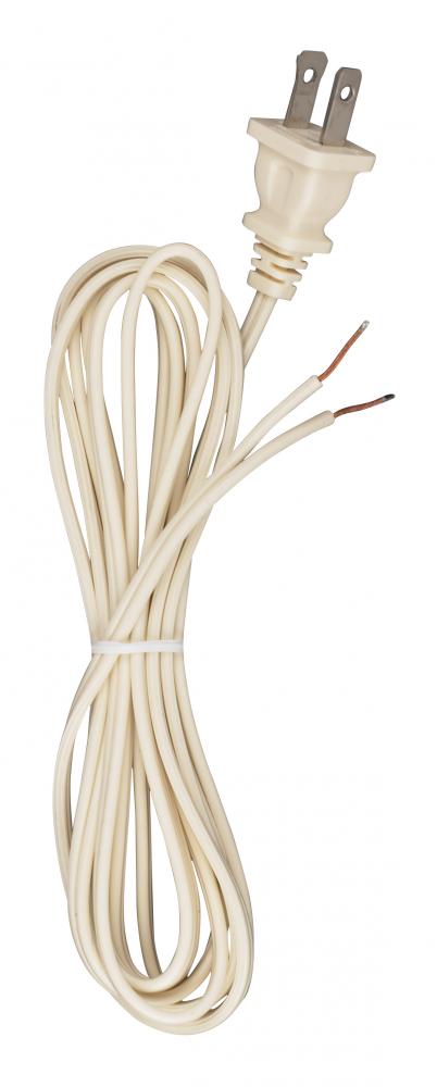 8&#39; 18/2 SPT-1 105 IVORY CORD<span class=' ItemWarning' style='display:block;'>Item is usually in stock, but we&#39;ll be in touch if there&#39;s a problem<br /></span>