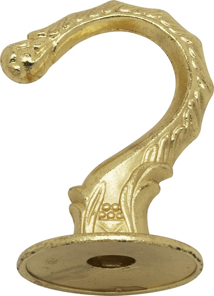 1 JUMBO BRASS FIN HOOK & HDWRE<span class=' ItemWarning' style='display:block;'>Item is usually in stock, but we&#39;ll be in touch if there&#39;s a problem<br /></span>