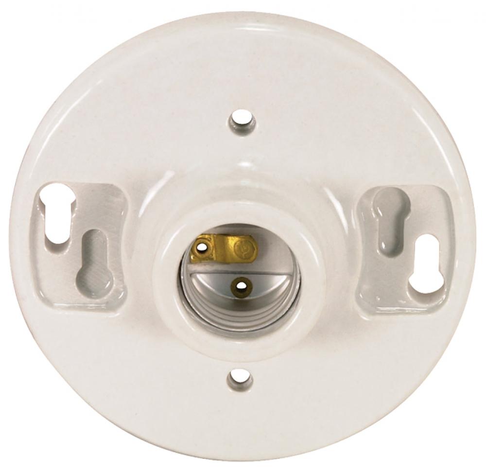 PORCELAIN KEYLESS LAMPHOLDER<span class=' ItemWarning' style='display:block;'>Item is usually in stock, but we&#39;ll be in touch if there&#39;s a problem<br /></span>