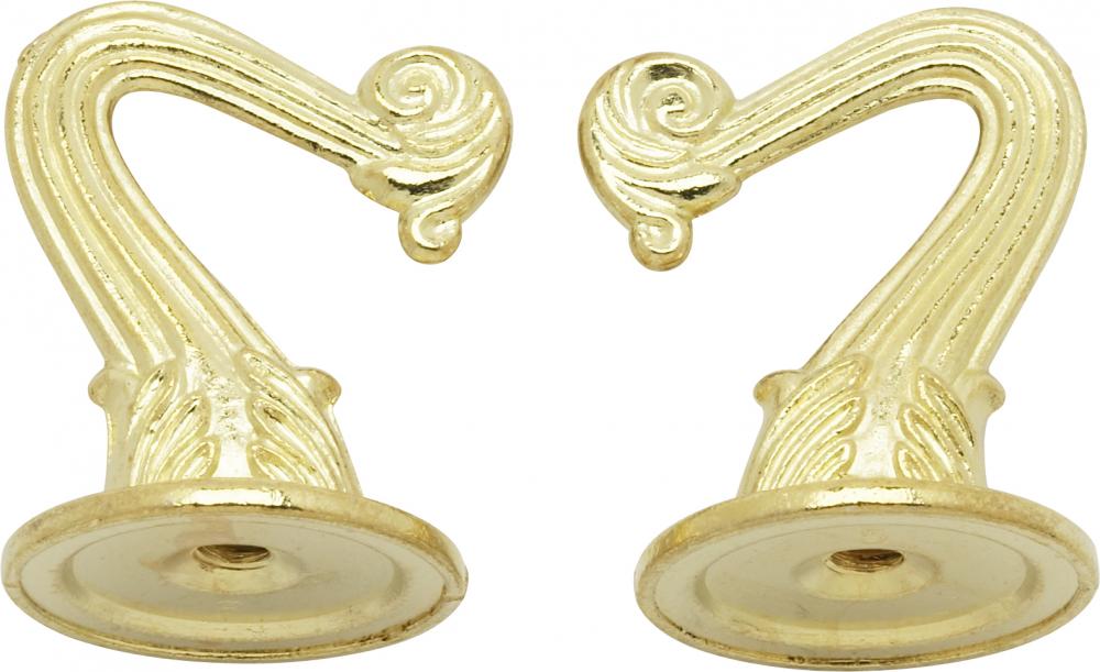 2 BRASS FIN HOOKS & HDWR<span class=' ItemWarning' style='display:block;'>Item is usually in stock, but we&#39;ll be in touch if there&#39;s a problem<br /></span>