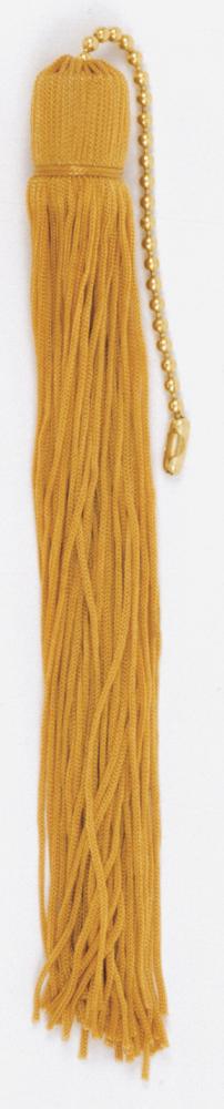 HEAVY GOLD COLOR TASSLE W/ CHA<span class=' ItemWarning' style='display:block;'>Item is usually in stock, but we&#39;ll be in touch if there&#39;s a problem<br /></span>