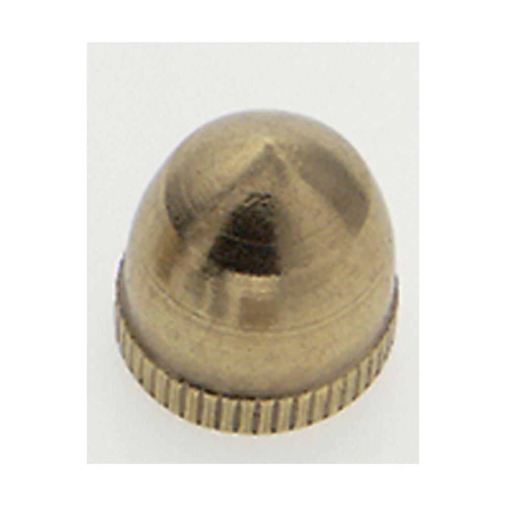 1/8F ACORN KNOB BRASS<span class=' ItemWarning' style='display:block;'>Item is usually in stock, but we&#39;ll be in touch if there&#39;s a problem<br /></span>