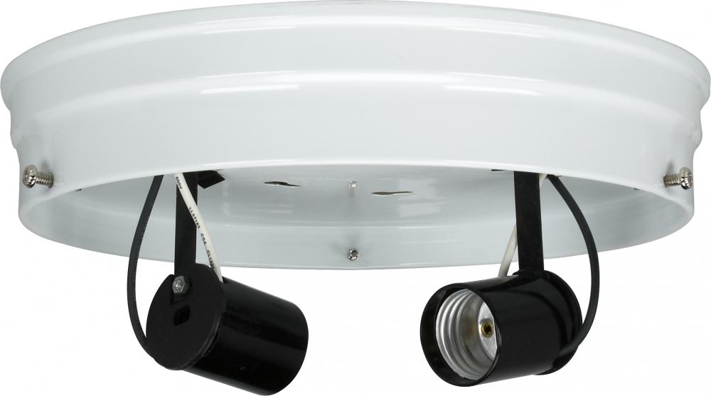 8&#34; WHITE 2 LIGHT WIRED PAN<span class=' ItemWarning' style='display:block;'>Item is usually in stock, but we&#39;ll be in touch if there&#39;s a problem<br /></span>