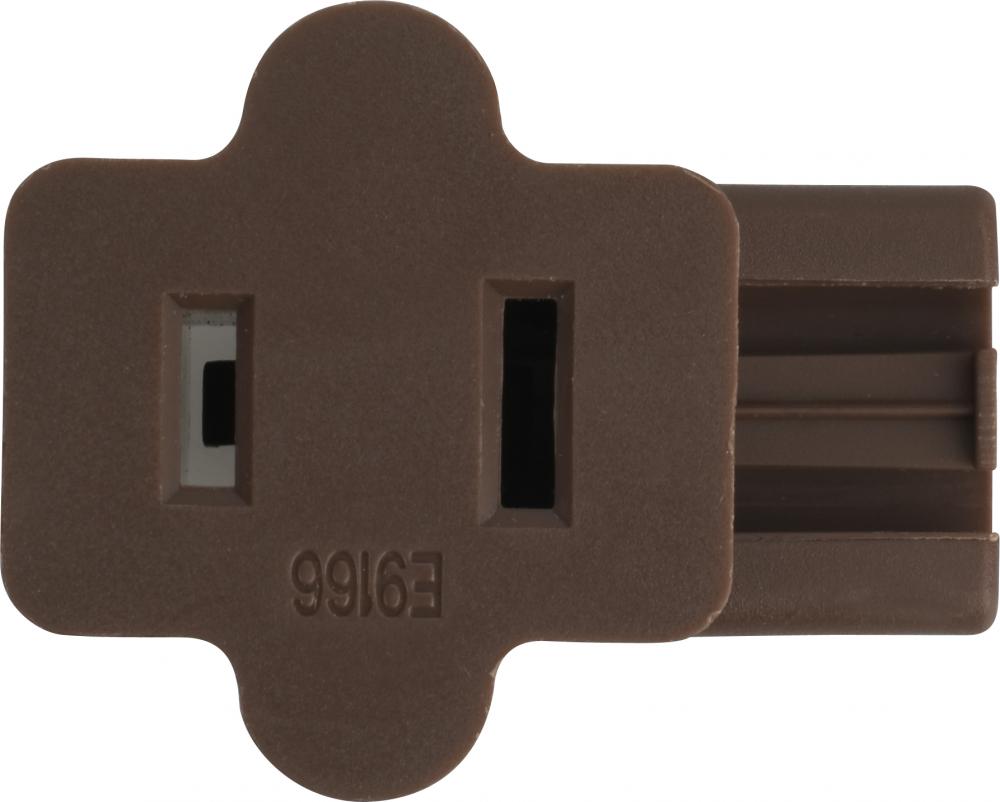 BROWN FEMALE POL. GILBERT PLUG<span class=' ItemWarning' style='display:block;'>Item is usually in stock, but we&#39;ll be in touch if there&#39;s a problem<br /></span>