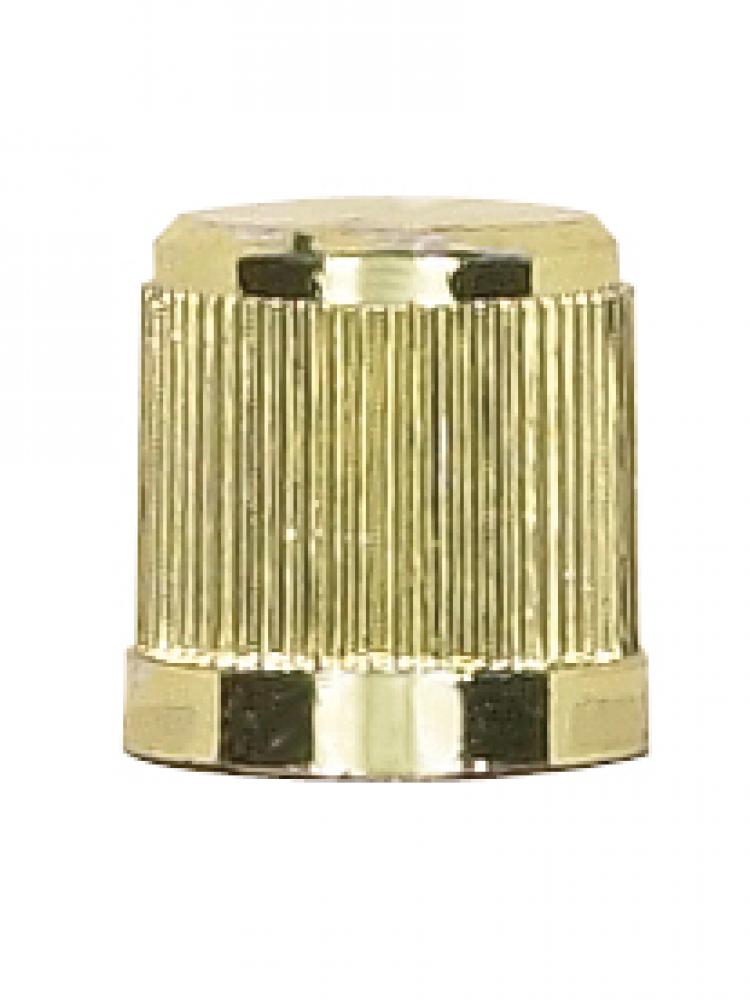 BRASS CAP FOR POST DIMMER<span class=' ItemWarning' style='display:block;'>Item is usually in stock, but we&#39;ll be in touch if there&#39;s a problem<br /></span>