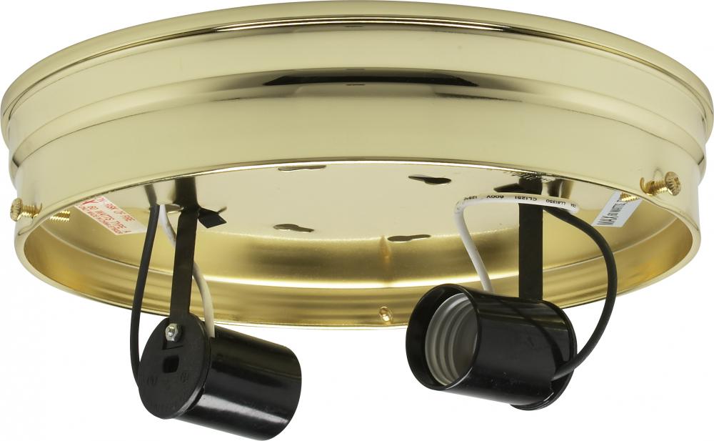 8&#34; WIRED 2 LIGHT PAN BRASS FIN<span class=' ItemWarning' style='display:block;'>Item is usually in stock, but we&#39;ll be in touch if there&#39;s a problem<br /></span>