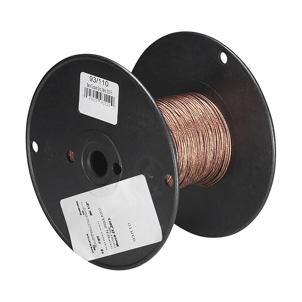 BARE COPPER GRNDING WIRE 500&#39;<span class=' ItemWarning' style='display:block;'>Item is usually in stock, but we&#39;ll be in touch if there&#39;s a problem<br /></span>