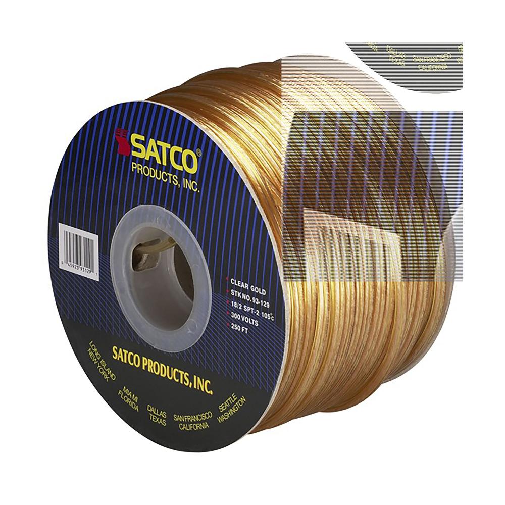 250&#39; SPOOL 18/2-SPT2 105 CLR<span class=' ItemWarning' style='display:block;'>Item is usually in stock, but we&#39;ll be in touch if there&#39;s a problem<br /></span>