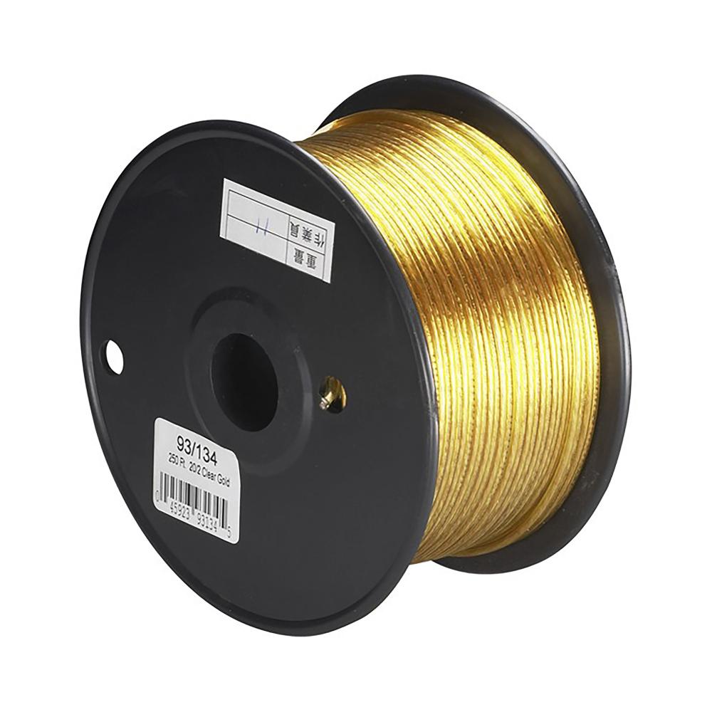 20/2 CLEAR GOLD WIRE 250 FT.<span class=' ItemWarning' style='display:block;'>Item is usually in stock, but we&#39;ll be in touch if there&#39;s a problem<br /></span>