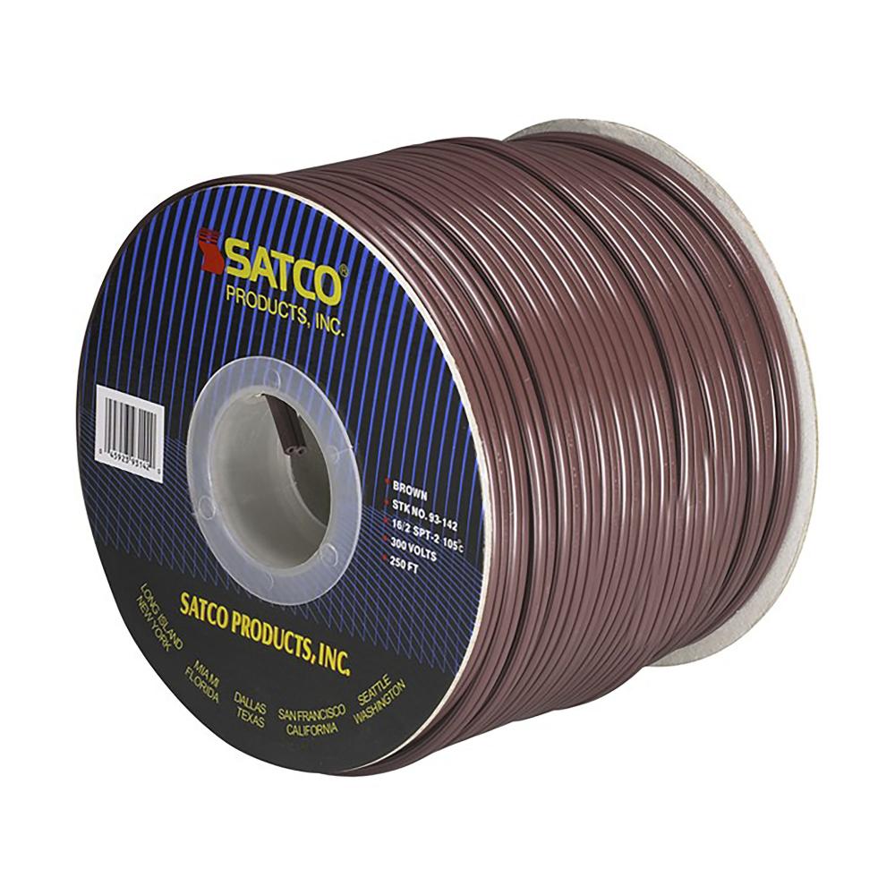 16/2 SPT2 250&#39; SPOOL BROWN<span class=' ItemWarning' style='display:block;'>Item is usually in stock, but we&#39;ll be in touch if there&#39;s a problem<br /></span>