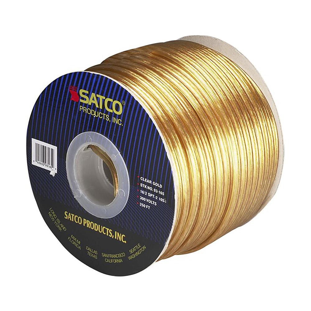 250 FT. 16/2/SPT/2 CLEAR GOLD<span class=' ItemWarning' style='display:block;'>Item is usually in stock, but we&#39;ll be in touch if there&#39;s a problem<br /></span>