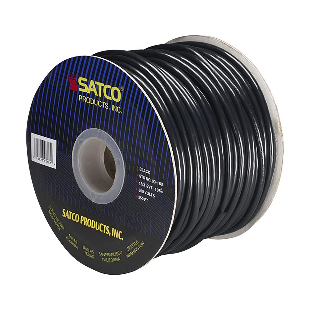 18/3 SVT BLACK PULLEY CORD<span class=' ItemWarning' style='display:block;'>Item is usually in stock, but we&#39;ll be in touch if there&#39;s a problem<br /></span>