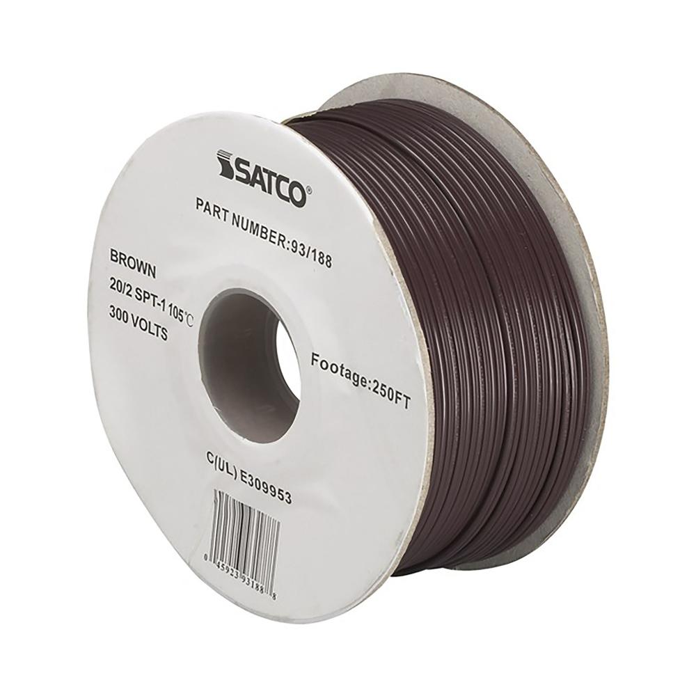 20/2 PLT BROWN WIRE ON 250 FT<span class=' ItemWarning' style='display:block;'>Item is usually in stock, but we&#39;ll be in touch if there&#39;s a problem<br /></span>