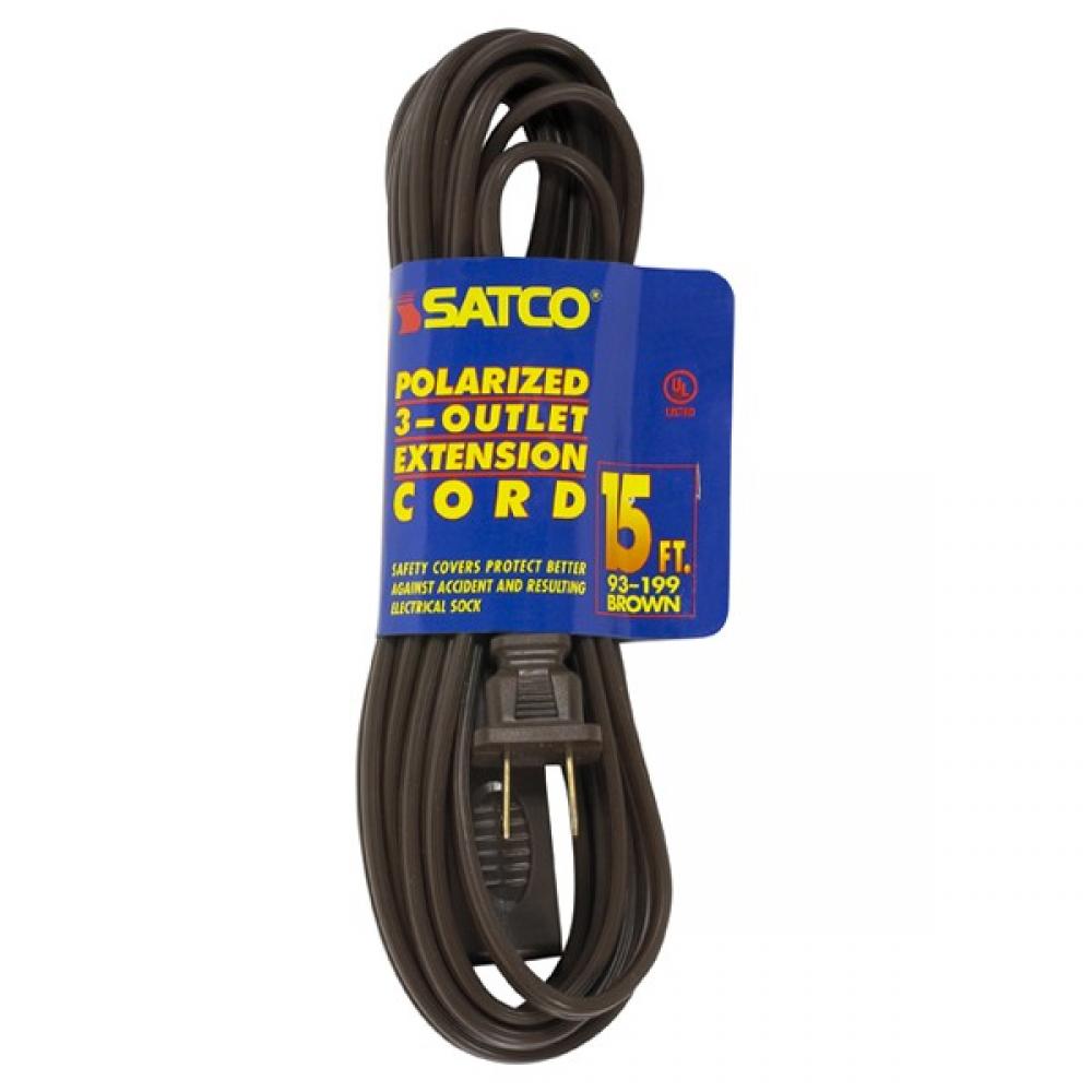 15&#39; BRN EXTENSION CORD 16/2<span class=' ItemWarning' style='display:block;'>Item is usually in stock, but we&#39;ll be in touch if there&#39;s a problem<br /></span>